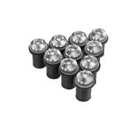 Vis de Montage Kit De Boulons De Pare-Brise pour Moto pour Yamaha TMAX-530 TMAX530 2012-2019 Vis De Fixation, Écrous Et Fixations De Carénage Boulons carénage en Caoutchouc Moto(Argent)