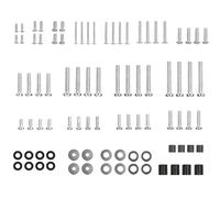 Vis de montage pour téléviseur | 84 pièces M4 M5 M6 M8 matériel de fixation pour support TV, kit de matériel de fixation pour réunion de famille, Thanksgiving, fête d'anniversaire, hôtel, bureau