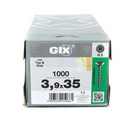 Vis de montage rapide Spax poids grossier. Fente croisée Ø3,9 x 35 mm