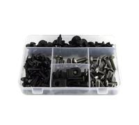 Vis de moto Compatible Avec Yamaha Pour Tmax530 2012-2024 Kit Boulons d'Ecrou Moto Vis à Tête Frappée Fixations Moto Boulons Ecrou Clips Kit