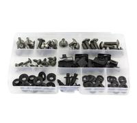 Vis de moto Pour Grom Pour MSX125 2017 2018 Motocyclette Kit De Boulons De Carénage Complet Motocyclette Rondelles Ecrous Vis Assortiment