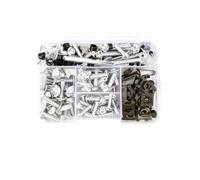 Vis De Moto pour H&Onda pour CBR600RR, pour CBR1000RR, pour CBR 600 F2, F3, F4, pour CBR 600 RR, 1000 RR, 900, 929RR, 650R, 177 Pièces Écrous de carénage(Argent)