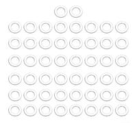 Vis de moulinet de pêche, poignée de réglage de la cale de fixation du bras à bascule de verrouillage de petite taille M2,5 accessoires de rondelle intérieure (7 x 1 mm)