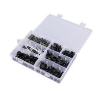 Vis De Pare-brise Pour Boulon De Carénage Personnalisé, Accessoire De Moto Pour YZF R6 R1 R3 R25 FZ07 FZ09, Vis À Clips De Fixation Accessoire(Noir)