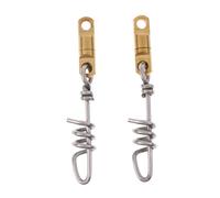 Vis De Pêche En Liège Lourde, Pivot, Avec Connecteur À Tourbillon, Leurre, Grand Jeu, 2 Pièces