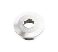 Vis de pedalier auto extractrice burgtec shimano crank bolt pour shimano xtr xt slx lx deore saint zee e bike argent rhodium