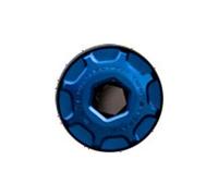 Vis de pedalier auto extractrice oak pour sram dub m18 m30 bleu