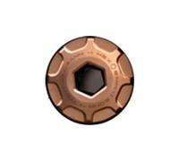 Vis de pedalier auto extractrice oak pour sram dub m18 m30 cuivre