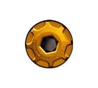 Vis de pedalier auto extractrice oak pour sram dub m18 m30 or