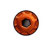 Vis de pedalier auto extractrice oak pour sram dub m18 m30 orange