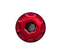 Vis de pedalier auto extractrice oak pour sram dub m18 m30 rouge