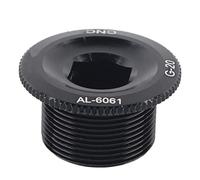 Vis de Pédalier Boulons de Manivelle de Vélo en Alliage d'Aluminium 590 596 XT SLX(Black)