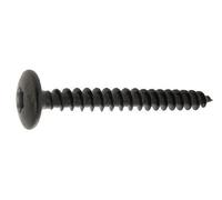 Vis de penture à tête ronde large Torx acier noir 6X100 boîte de 100 - ULTIMA - 13360100