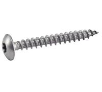 Vis de penture inox A2 - tête cylindrique large - Torx T30 - 6 x 45 mm ACTON