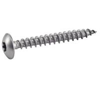 Vis de penture - tête cylindrique large - Torx - inox A4 - 6x35 - B100 ACTON