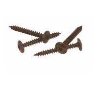Vis de penture Torx - acier noir - filetage total - 6x70 mm - 100 pièces VISWOOD