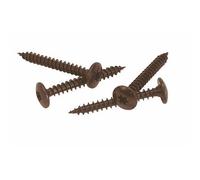 Vis de penture Torx - acier noir - filetage total - 7x50 mm - 100 pièces VISWOOD