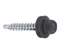 100-250pcs vis de tôle trapézoïdale vis de perçage auto-perceuses toit...