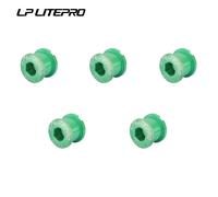 Vis De Pignon De Vélo 6.5/8.5mm,Simple/Double Chaîne,Filetage De Plaque,Pour Vtt,Section De Manivelle De Vélo De Route - Type 5 Pcs Green-8.5mm