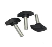 Vis de poignée 2-5 pièces/lot M5 M6 M8 36# poignée à tête en plastique nylon forme d'aile de T vis pouce boulon bakélite (couleur : 25 mm, taille 5 pièces)