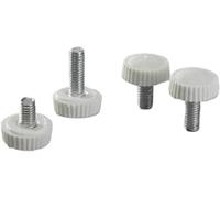 Vis de poignée Vis À Main Tête Ronde M4 M5 M6, 10 Pièces, Boulon De Serrage Pouce Moleté