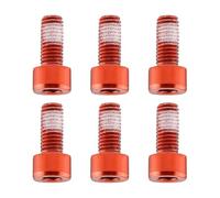 Vis de Porte-Bidon 6 Pièces de Fixation à Tête Hexagonale Montage Support | Boulons M5 de Cage Porte-Bidon Pour Cyclisme Hommes Femmes Vélo VTT Route Support de Porte-Bagages