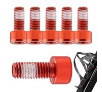 Vis de Porte-Bidon 6 Pièces Support Fixation Équerre Rack Réparation | Boulons Hexagonaux M5 de Cage à Bidon Pour support fixation porte-bagages cyclisme hommes femmes vélo r