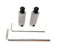 Vis de poteau de chevalet de trémolo double en métal haute résistance pour guitares électriques, pont, précision usinée, stabilité, accordage de guitare, trémolo, vis de poteau