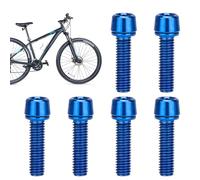 Vis de Potence de vélo - Boulons de rehausseur de Guidon 23 x 5 mm | Pièces de Fixation en Acier, matériel de Montage léger pour Le Cyclisme Urbain sur Route VTT, Attaches sécurisées résistantes à la