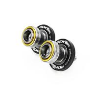 Vis de protection de bras oscillant de moto Pour Apu@&lia Tuareg 660 Tuono 660/1100 RS 50 125 150 RSV/RSV4 1000 M6 Accessoires Moto Bras Oscillant Diabolos Curseurs Vis De Béquille(WW-3)
