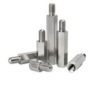 Vis de Publicité Entretoise PCB Support panneau hexagonal vis d'espacement colonne piliers entretoises boulon M2 .5 M3 M4M5M6M8M10(25mm (10pcs),M5 (head 8mm))