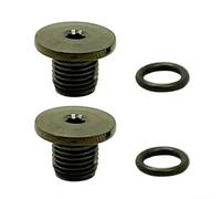 Vis de purge de frein hydraulique avec joint torique pour vis en alliage Ti compatibles R7020, R9120, R9170 (noir)