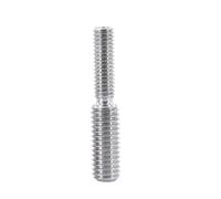 Vis de réduction de conversion mâle, vis de transfert à double tête ronde, tige dentée 25 mm, 15 mm, 10 mm(1pcs M10x25-M16x25)