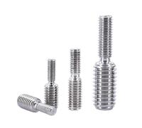 Vis de réduction, inserts filetés, convertisseur à double extrémité, vis boulon, adaptateur caméra, conversion boulons sans tête Erended(M4x10 to M8x10 (10p))