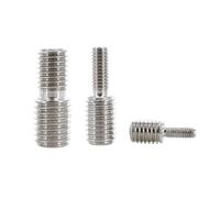 Vis de réduction, inserts filetés, M4 M5 M6 M8 M10 M12 M16 conversion 304 Adaptateur caméra boulon convertisseur vis sans tête à double extrémité(10Pcs M6X10M8X10)
