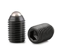 Vis de réglage à pointe à bille, Vis de réglage à douille hexagonale, piston bille ressort, paquet plusieurs tailles M3 M16(M16x24mm(1pcs))