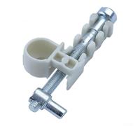 Vis de réglage de tendeur de chaîne pour tronçonneuse MS017 018 MS170 MS180 | Pièce de rechange 1120 664 1500 1123 664 1605 | Accessoire de boulon de serrage de barre métallique | Argent | 2