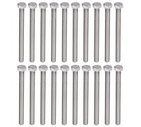 Vis de réglage des boulons hexagonaux en acier inoxydable M10X1.5 DIN 933 pour les projets d'ingénierie et de bricolage (M10 * 140)