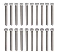 Vis de réglage des boulons hexagonaux en acier inoxydable M10X1.5 DIN 933 pour les projets d'ingénierie et de bricolage (M10 * 90)