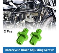 Vis De Réglage Du Barillet De Levier De Frein De Moto M10 Vis De Réglage De Frein De Moto Vert 2 Pièces