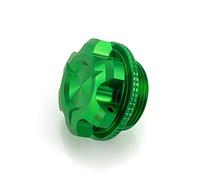 Vis de remplissage d'huile en aluminium fraisé CNC M30 x 1,5 Vert