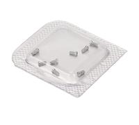 Vis de Réparation Micro-Montres, Vis de Réparation de Montres de Couverture Arrière de Couverture en Acier Inoxydable de Arrière 8 Pcs Micro Watch Repair pour Ballon Bleu (Type de Femmes)