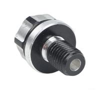 Vis de rétroviseur de vélo en aluminium 6061-T9 pour M10 dans le sens des | Résistance à la haute pression, finition rouge anodisée, pour filetage M10 dans le sens des aiguilles d'une montre, lot de 2
