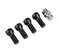 Vis de Roue Compatible Avec Mini Pour Cooper Pour R56 Hatchback 2006-2013 4 Pièces M14 * 1,25/M12 * 1,5 Boulons De Verrouillage De Roue De Voiture Écrous De Roue Clé En Acier Inoxydable OEM : 36136776