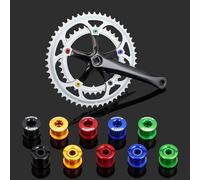 Vis De Roue De Chaîne De Vélo En Alliage D'aluminium, Clous De Disque De Cyclisme, Pièces De Pédalier, Accessoire De Cyclisme, 5 Pièces