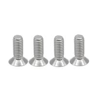 vis de roue de voiture Compatible avec A3 8P A1 8X A4 A5 A6 A7 A8 les modèles 4 vis fixation disque frein avant et arrière boulons à tête fraisée fixations en alliage