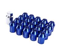 vis de roue de voiture Compatible Avec Mazda 3 Pour MPS 2009 2010 2011 2012 2013 20 Pièces M12x1.5 Boulons De Roue Écrous De Roue 35mm Écrous De Roue À Extrémité Fermée(Bleu)