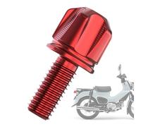 Vis de sécurité M8, vis de siège en alliage d'aluminium - Vis de siège arrière de moto, vis de siège à dégagement rapide M8, vis de siège de moto serrées à la main, vis de siège arrière