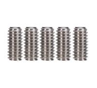 Vis de Serrage, 50 Pièces Kit d'assortiment de Vis de Réglage de Vis A2-70 Kit d'assortiment de Vis sans Tête en Acier Inoxydable Kit de Fixations de Matériel (M2.5 * 5)