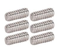 Vis de Serrage, 50 Pièces Vis de Serrage A2-70 Kit d'assortiment de Vis sans Tête en Acier Inoxydable Kit d'assortiment de Vis de Réglage Kit de Fixations de Matériel de Vis